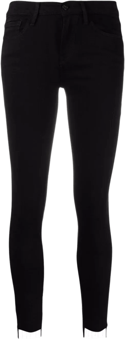 Le Skinny de Jeanne raw-hem jeans