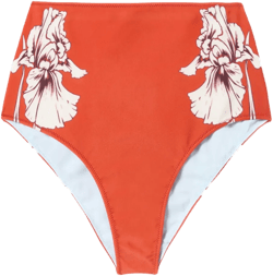 floral-print bikini bottoms