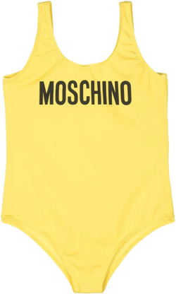 logo-print swimsuit