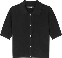 floral-jacquard silk-cotton top