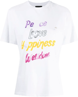 graphic-print cotton T-shirt