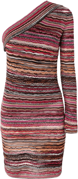 striped mini dress