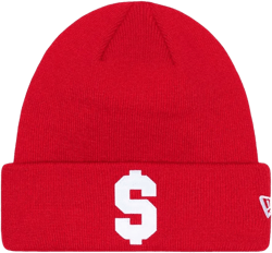 x New Era $ "Red" beanie 