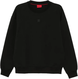 Stacked-Logo badge sweatshirt