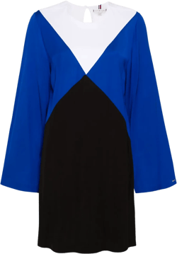 colour-block midi dress