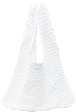 logo-embroidered tote bag
