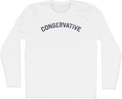 Conservative Adult Cotton Long Sleeve T-shirt