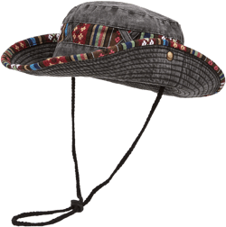 DENIM COWBOY HAT