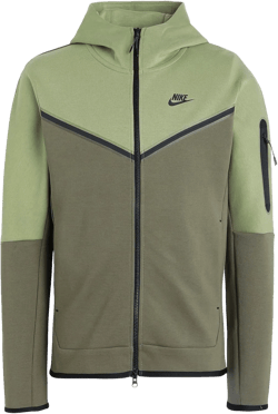 Nike Men's Sportswear Tech Fleece Men's Full-Zip Hoodie Sweatshirt Jacket Green (as1, alpha, 3x, regular, regular, 3XL)