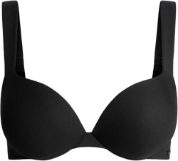 Skims Women's Black Ultimate Push-Up Bikini Top