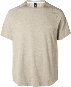 lululemon Men's White License To Train Stretch Recycled-Mesh T-Shirt