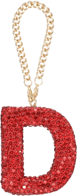 Unique Bargains Letter Hanging Ornaments for Cup Bling Car Letter Charm D