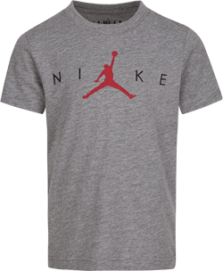Jordan Boy's MJ Jumpman Tee (Little Kids) 5 Carbon Heather