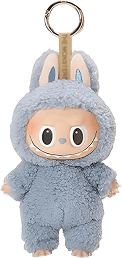 Keychain Cute Plush Keychain Doll Hanging Backpack Hanging Pendant Gifts (Blue)
