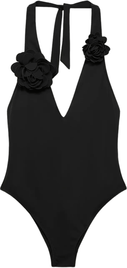 Swimsuit with flower detail
