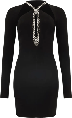 cut-out mini dress
