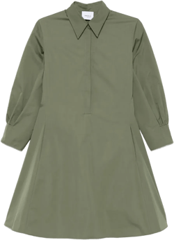 cotton poplin shirt dress
