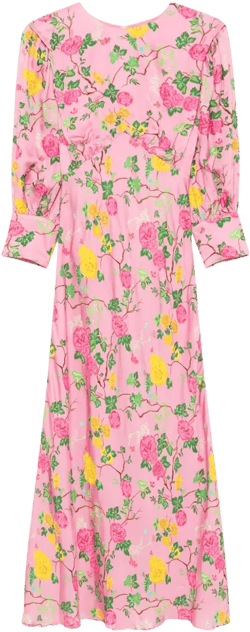 printed midi dress 
