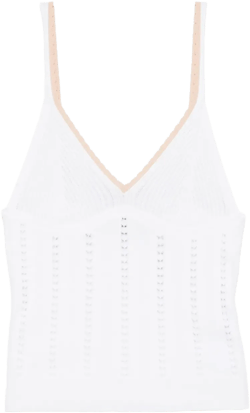 knitted tank top