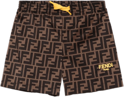 FF-motif swim shorts