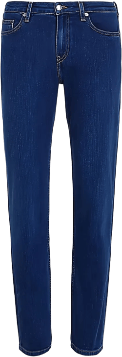logo-patch jeans