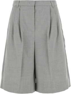 Pianta pleated-front shorts