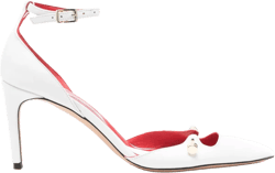 70mm leather pumps