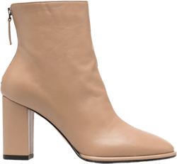 Elsa 85mm leather ankle boots