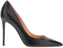 105mm leather pumps