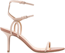 80mm leather sandals