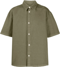 logo-patch short-sleeve shirt