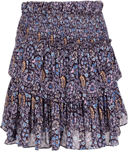 Hilari floral-print mini skirt