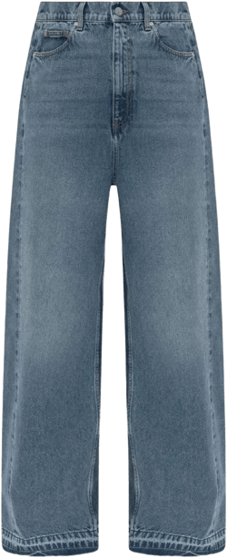 wide-leg jeans