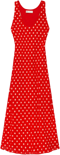 printed midi dress