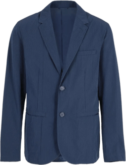 single-breasted blazer