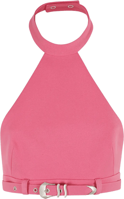 halterneck buckled top