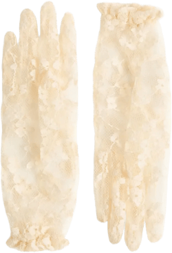 VLogo Signature lace gloves