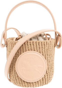 Chloé Women's Black Bag Horse Medal Mini,