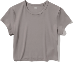 Ultra Stretch AIRism Cropped T-Shirt