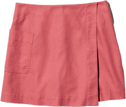 Linen Blend Skort