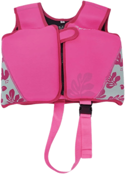 Titop Swim Vest for Child for New Swimming Learner Protection Vest for Baby Printed Pink Small for 20-35lbs