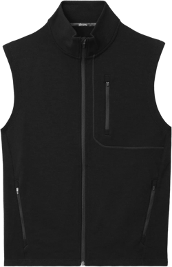 IBEX Merino Wool Shak Vest for Men | Lightweight & Warm Sleeveless Jacket | Soft & Breathable Midlayer for Outdoor & Casual