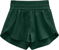hmbudp Workout Shorts Women High Waisted Breathable Athletic Tennis Gym Sports Shorts Elastic Waisted Lightweight Shorts, Small : Sports & Outdoors