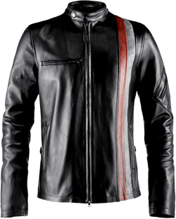Cyclops X-Men Mens Motorcycle Biker Leather Jacket for Mens Medium Black