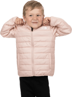 THE NORTH FACE Kids’ Eclipse Reversible Insulated Jacket, Pink Moss, 3 : Clothing, Shoes & Jewelry