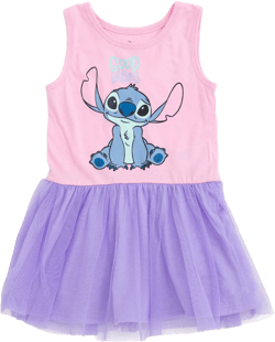 Disney Lilo & Stitch Big Girls Tulle Dress Pink 14-16
