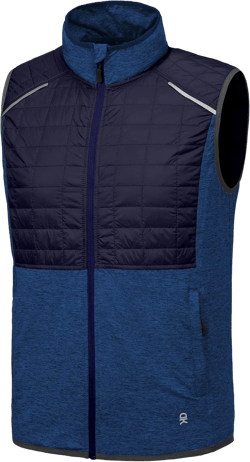 Little Donkey Andy Men's Lightweight Golf Vest Warm Outdoor Sleeveless Jacket for Hiking Travel Running Casual Small 3. Navy Blue