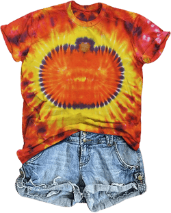 Halloween Pumpkin Shirt Women Leopard Graphic Tees Short Sleeve Fall T-Shirt Thanksgiving Gift Tops Tie Dye Yellow Small
