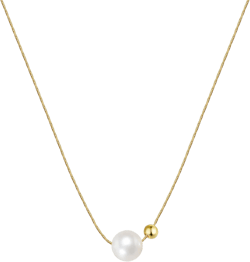 Choker Necklace Pendant Chain Short Necklaces Gold Necklaces for Women and Girls Pearl Necklace