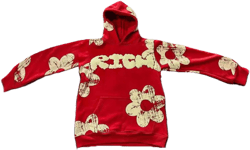 Y2k Hoodie Men Women Graphic Grunge Aesthetic Hoodies Vintage Hooded Oversized Pullover Sweatshirt Jacket Hip Hop Cherry Red X-Large